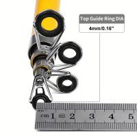 Combo de Pesca Telescópica Proberos Extra Ligero Acción Media, Carrete Resistente, Cebos Variados para Deportes y Afueros - details 11