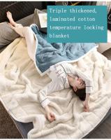 Mantas cálidas para la cama, edredón de franela gruesa de 3 capas, suave y cómodo, lavable, Otoño e Invierno - details 0