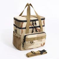 Bolsa térmica táctica para hombre, fiambrera con aislamiento para exteriores, bolsa de almuerzo duradera con aislamiento a prueba de fugas para trabajo, comida, Camping, Picni - details 15