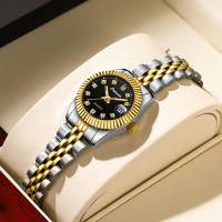 Pareja relojes hombres mujeres luminosas calendario impermeable casual reloj de cuarzo - details 8