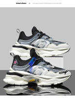 Zapatillas deportivas elásticas para hombre, talla grande 46, nuevas, con suela gruesa, para aumentar la altura, estilo papá - details 9