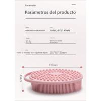 Spot cepillo de baño de doble cara de silicona, cepillo de baño cómodo para baño de bebé, cepillo de baño de silicona para limpieza de masaje - details 0