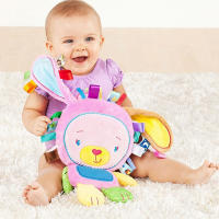 Juguete de Peluche Oscuro de Elefante con Campanilla para Bebé Juguetes Sensoriales para Recién Nacidos y Niños Pequeños Regalos Recomendado para Bebés - details 4