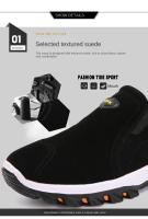 2023 Nuevo Senderismo Al Aire Libre Camping Ligero Correr Trotar Deportes Casuales Zapatos De Hombre Mocasines Antideslizantes Zapatos De Senderismo Tamaño Grande 38-50 - details 4