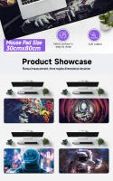 Alfombrilla de escritorio de la serie Space, teclado, oficina, estudio, juegos, alfombrilla de ratón grande y gruesa - details 3