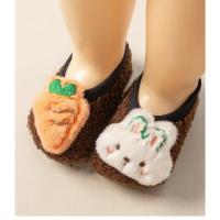 Zapatillas de Bebé Cálidas de Invierno Zapatos de Piso de Peluche Suaves Antideslizantes para Niños y Niñas Zapatos de Casa para el Hogar - details 5