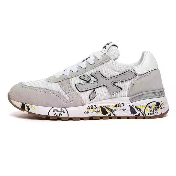 PREMIATA zapatos de hombre nuevo cemento gris zapatos deportivos de moda de negocios z - 1