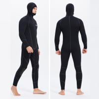 Traje de neopreno de 3mm para hombre, traje de buceo, caza subacuática, surf, cremallera frontal, pesca submarina, equipo Cálido impermeable - details 9
