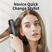 Plancha de pelo inalámbrica para mujer: control de temperatura de 3 niveles, cuidado de iones negativos, antiescaldaduras, carga USB con pantalla LED, diseño portátil para el hogar y los viajes, regalo perfecto - details 7