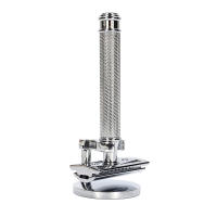 Afeitadoras de Seguridad Individuales de Calidad Premium con Blade de Doble Borde para Hombres con Soporte para Afeitadoras y 5 Cuchillas de Platino - details 8