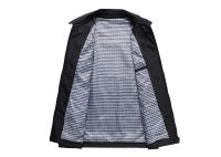 Chaquetas ligeras con solapa para hombre, abrigos de vestir de negocios informales, cortavientos con cremallera, ropa de primavera y otoño - details 3