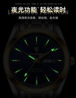 Reloj de hombre de marca suiza nuevo reloj de cuarzo con calendario dual luminoso impermeable - details 13