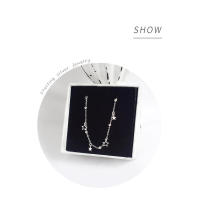 Nuevo estilo S, tobillera de estrella Simple de cinco puntas con cuentas redondas de plata pura con personalidad, joyería de moda de playa - details 5