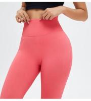Leggings de Yoga de Cintura Alta Pantalones Deportivos de Nylon Transpirables Secado Rápido - details 1