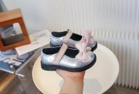 Zapatos de cuero de estilo coreano para niña, zapatillas de princesa con pajarita, versátiles y elegantes, a la moda, para fiesta, novedad de otoño, 2024 - details 8