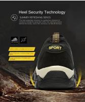 2025 zapatillas de tenis informales para hombre, zapatos de malla transpirables a la moda de verano, calzado de senderismo antideslizante para hombre, zapatillas para escalar y senderismo - details 4