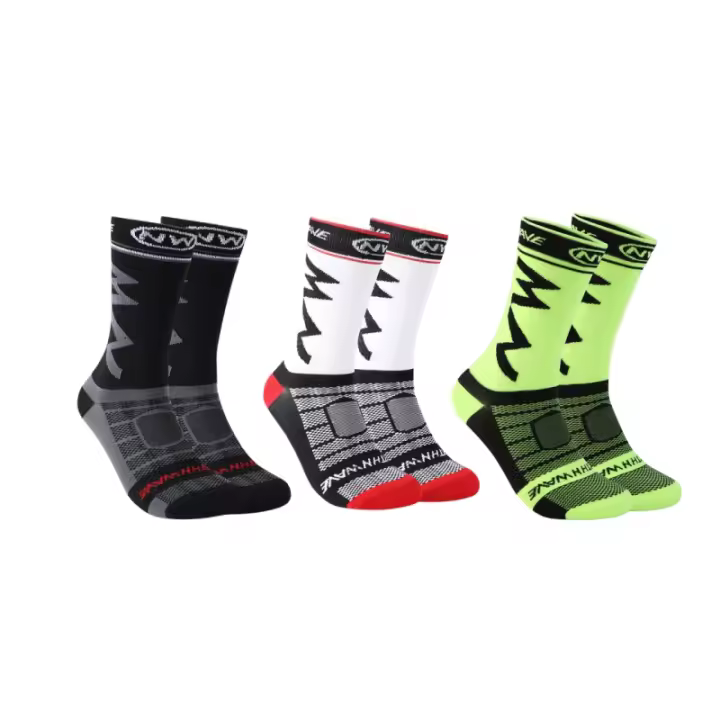 3 pares de calcetines deportivos de alta calidad, transpirables, para correr, ciclismo de montaña y deportes al aire libre para mujeres. - 1