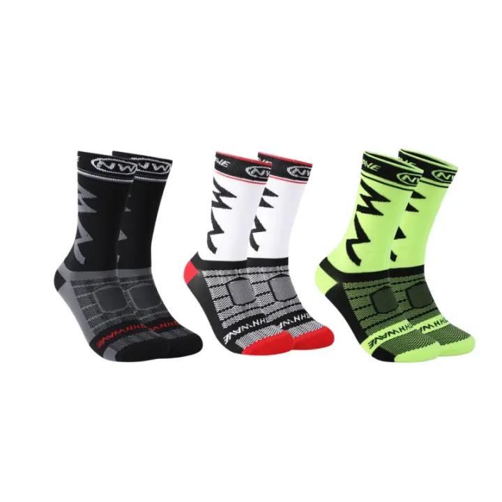 3 pares de calcetines deportivos de alta calidad, transpirables, para correr, ciclismo de montaña y deportes al aire libre para mujeres. - 1