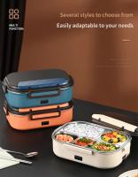 Fiambrera Eléctrica con Calefacción Bento de Acero Inoxidable Portátil para el Hogar - details 14