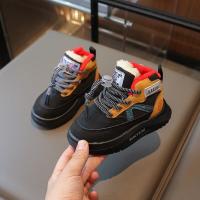 Zapatos informales antideslizantes de estilo coreano para niños y niñas, zapatillas tobilleras versátiles y a la moda, fondo suave, novedad de invierno, 2024 - details 3