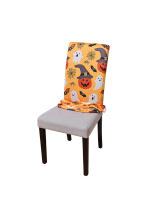 Juego de 6 fundas para silla de Halloween, elásticas, extraíbles, lavables, protección para decoración de vacaciones para comedo - details 0