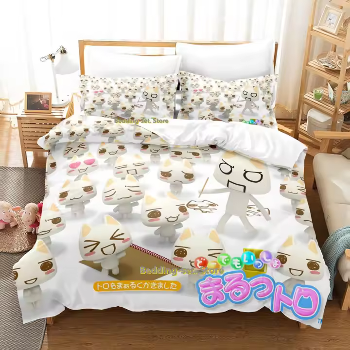 Conjunto de Ropa de Cama Inoue Toro 3D Anime Tamaño de Cama Individual Twin Full Queen King - 1