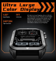 Relojes inteligentes hombre Multifuncional Bluetooth llamada Fitness exterior deporte mujer reloj - details 2