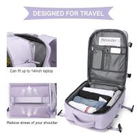 Mochila para maleta de cabina Ryanair para mujer, equipo de mano impermeable con USB - details 68