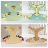 Conjunto de arnés y correa de malla para perros, correas de pecho suaves y transpirables para perros, arnés reflectante para cachorros, arneses ajustables para mascotas para gatos y perros - details 6