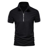 polos hombre manga corta ropa hombre día del padre Polos de algodón para hombre Polos de manga corta con bordado de jirafa para hombre Polos de diseño de marca de alta calidad Ropa para hombre - details 16