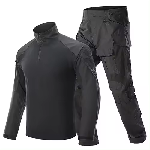 Conjunto de caza táctica, uniforme de camuflaje con manga, sartén de trabajo de carga - 1