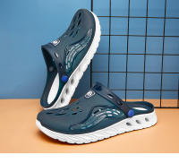 Sandalias de piscina para hombre, zapatos de playa cómodos para exteriores, zuecos de jardín, zapatillas antideslizantes de agua informales, chanclas de verano - details 5