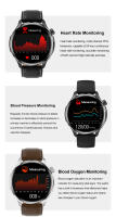 2024 nuevo reloj inteligente de llamada Bluetooth de pantalla de alta definición de 1,6 pulgadas GPS masculino rastreador de fitness deportivo reloj impermeable reloj inteligente NFC para Android Ios reloj de monitoreo de azúcar en sangre - details 11