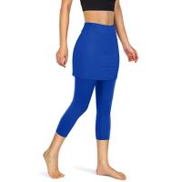 Pantalones Cortos Deportivos para Mujer Shorts Elásticos de Cintura Alta, Transpirables, Informales, a la Moda, con Bolsillo, para Yoga y Correr al Aire Libre - details 16