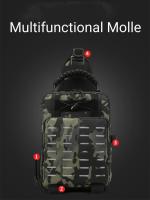 Mochila de Montañismo Táctica Pesca con Láser Bolsillo Molle Acampada al Aire Libre Senderismo - details 6