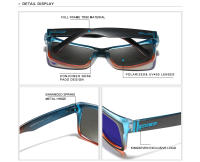 KINGSEVEN-gafas de sol polarizadas deportivas para hombre y mujer, lentes de espejo, 9 colores disponibles - details 0