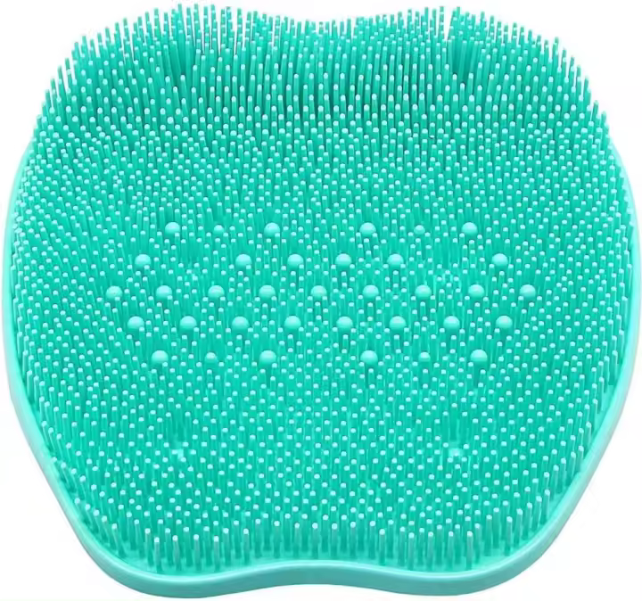 Cepillo de silicona para pies, masajeador, ducha, cepillo para pies, limpieza profunda, exfolia, Spa, aumenta la circulación - 1