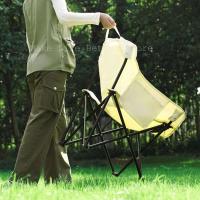 Silla de camping portátil plegable con forma de media luna para exteriores, equipo de picnic, banco de pesca, bocetos para estudiantes - details 5