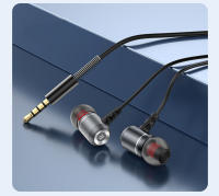 Auriculares de música para deportes electrónicos, dispositivo de audio con cable de Metal, sonido estéreo envolvente 3,5, Chip Digital tipo C, 7,1 MM, codo de 90 °, para Samsung y Android - details 7