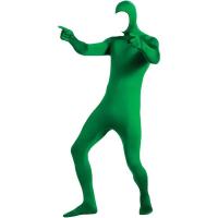 Traje de cuerpo completo Halloween, mono naranja, disfraz de Ninja Mardi Gras, ropa de fiesta para mujeres y hombres, mono de cuero - details 7