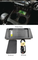 Cargador inalámbrico QI para coche accesorios para Toyota Hilux Hilux SR5 15W placa de carga rápida para teléfono normal productos peligrosos - details 7