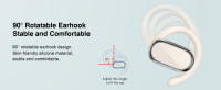 Auriculares abiertos Bluetooth con gancho para la oreja y ANC - details 3