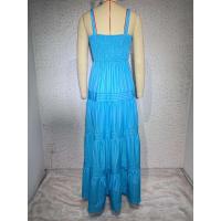 Vestido casual de moda primavera-verano con tirantes finos a rayas para mujer - details 36