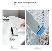 Multifunctional Glass Window Cleaner Cleaning Brush for Mirror, Bathroom, Wall - details 2