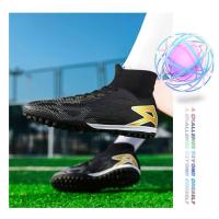 Zapatillas de fútbol avanzadas para hombre, deportivas de verano, transpirables y fabricadas con materiales, equipadas con plantillas de TPU para un buen agarre. - details 11