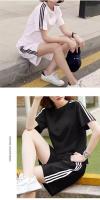 Conjunto Escolar de Camiseta Pantalones Cortos de Manga Corta Versátiles para Estudiantes - details 4