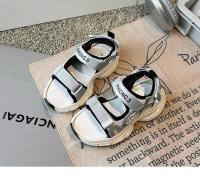 Sandalias deportivas para niños y niñas, zapatos informales de playa, malla de aire con dedos abiertos, transpirables, antideslizantes y suaves, Verano - details 6