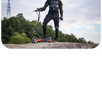 Joyor S5 Plegable Electric Scooter 20KM/H, 500W, 48V 13Ah, Tablero de Skate para Adultos - details 9