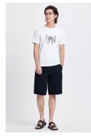 Camiseta de Algodón Puro Suave y Cómoda para Hombres Semir Manga Corta, Estilo de Comute Urban, Nueva Colección Verano 2024 - details 9