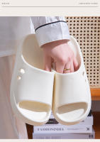 Casa de una palabra antideslizante suave y cómodo baño hotel pareja zapatillas frescas - details 5